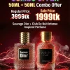Ultimate Men's Combo: Sauvage Dior + Club De Nuit Intense Inspired Perfume (50ml + 50ml)