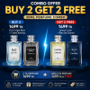 Buy 2 Get 2 Free(D&G Light Blue – 20ML Creed Aventus – 20ML FREE: Lemon Crush – 20ML FREE: Bleu De Chanel – 20ML)